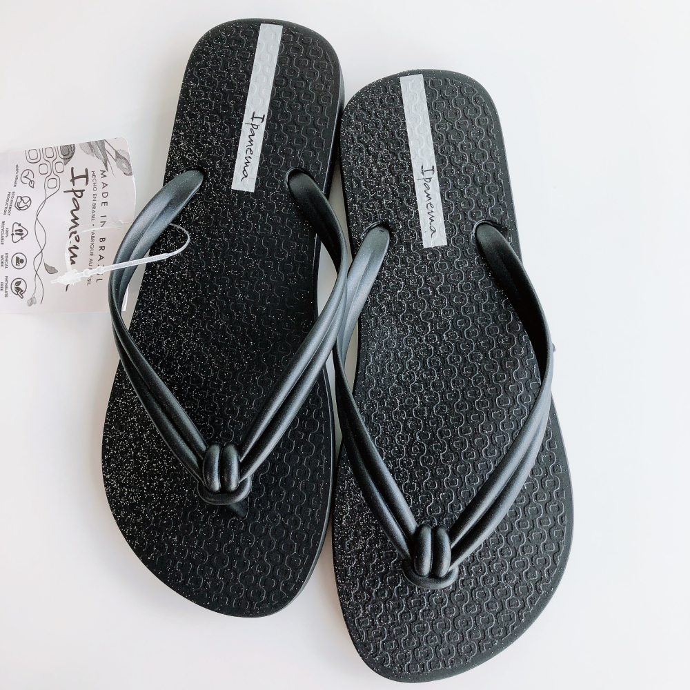 👍*Ipanema*巴西拖鞋(小日本風 噴砂面 扭結設計 ELO CHIC 夾腳拖鞋)-細節圖4