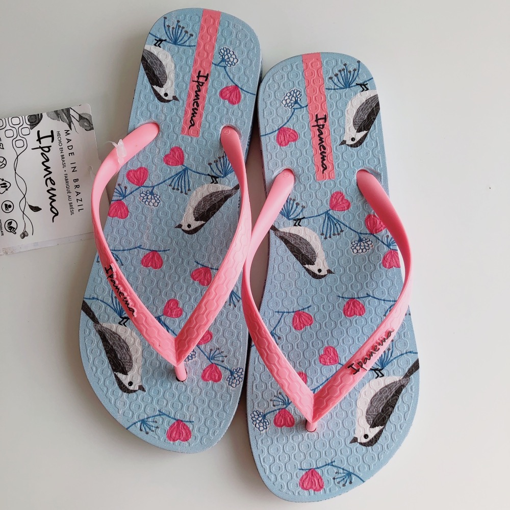 👍*Ipanema*巴西拖鞋(鳥語花香 FEELINGS 人字夾腳拖鞋)-細節圖4