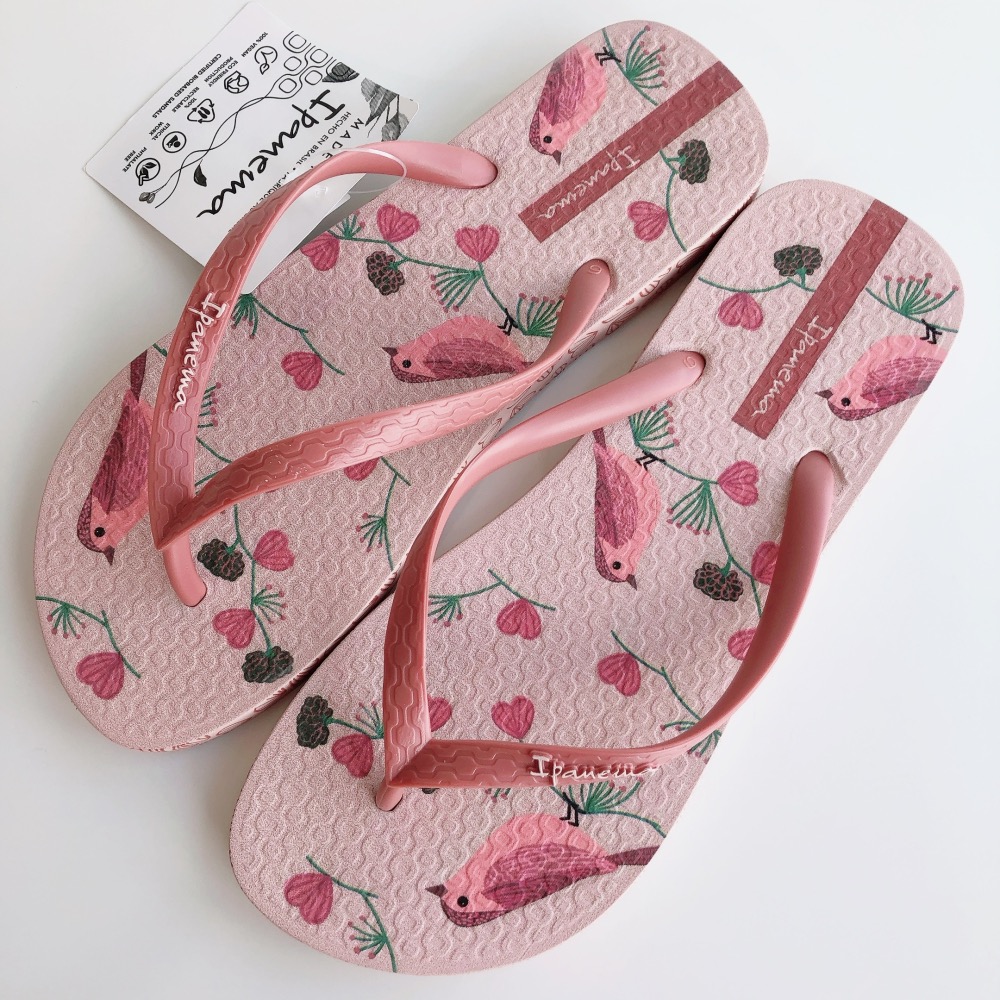 👍*Ipanema*巴西拖鞋(鳥語花香 FEELINGS 人字夾腳拖鞋)-細節圖5