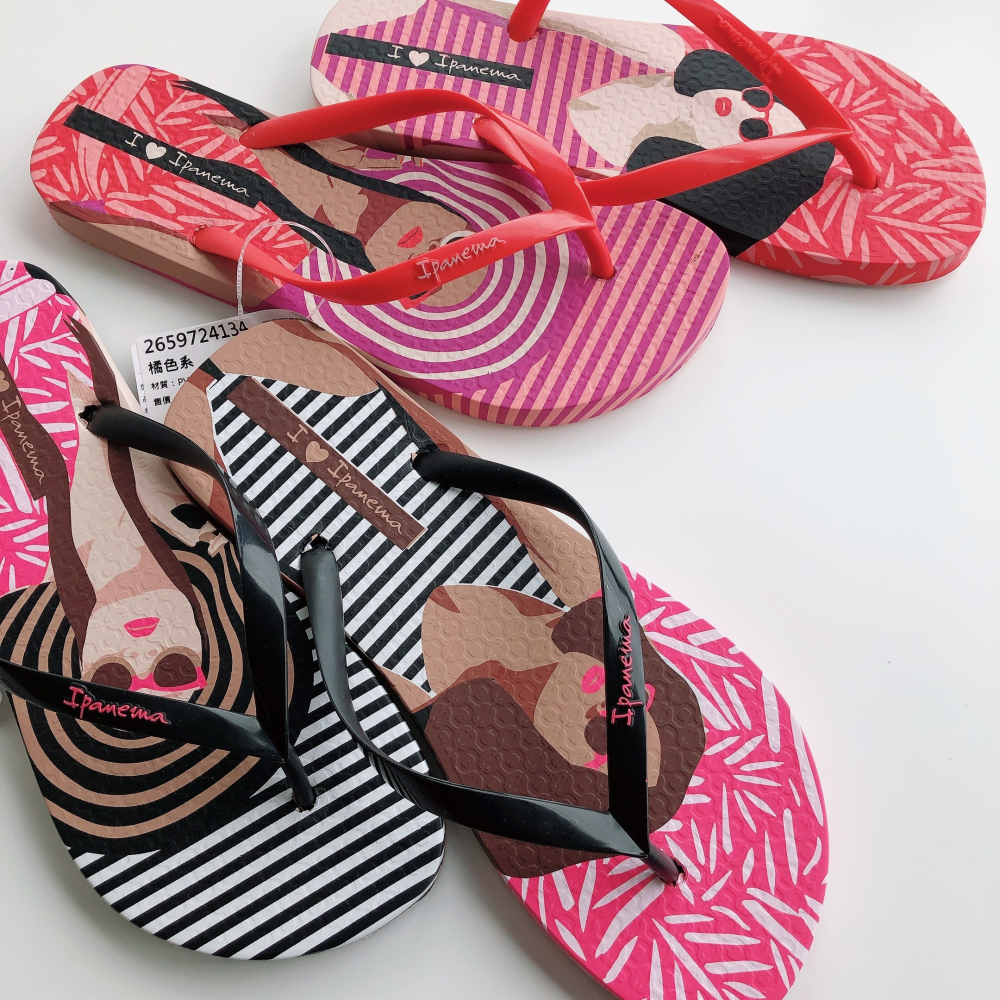 👍*Ipanema*巴西拖鞋(曼妙比基尼女郎 特色女人圖像 SOL 人字夾腳拖鞋)-細節圖3