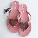 👍*Ipanema*巴西拖鞋(原色愛心飾 MAXI FASHION 人字夾腳平底拖鞋) 粉色系-規格圖7