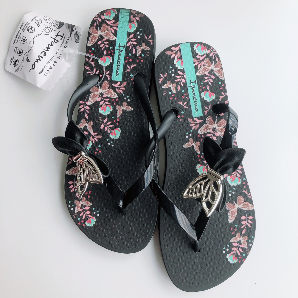 👍*Ipanema*巴西拖鞋(洛麗塔花園 彩蝶 LOLITA POP 人字夾腳拖鞋)-細節圖3