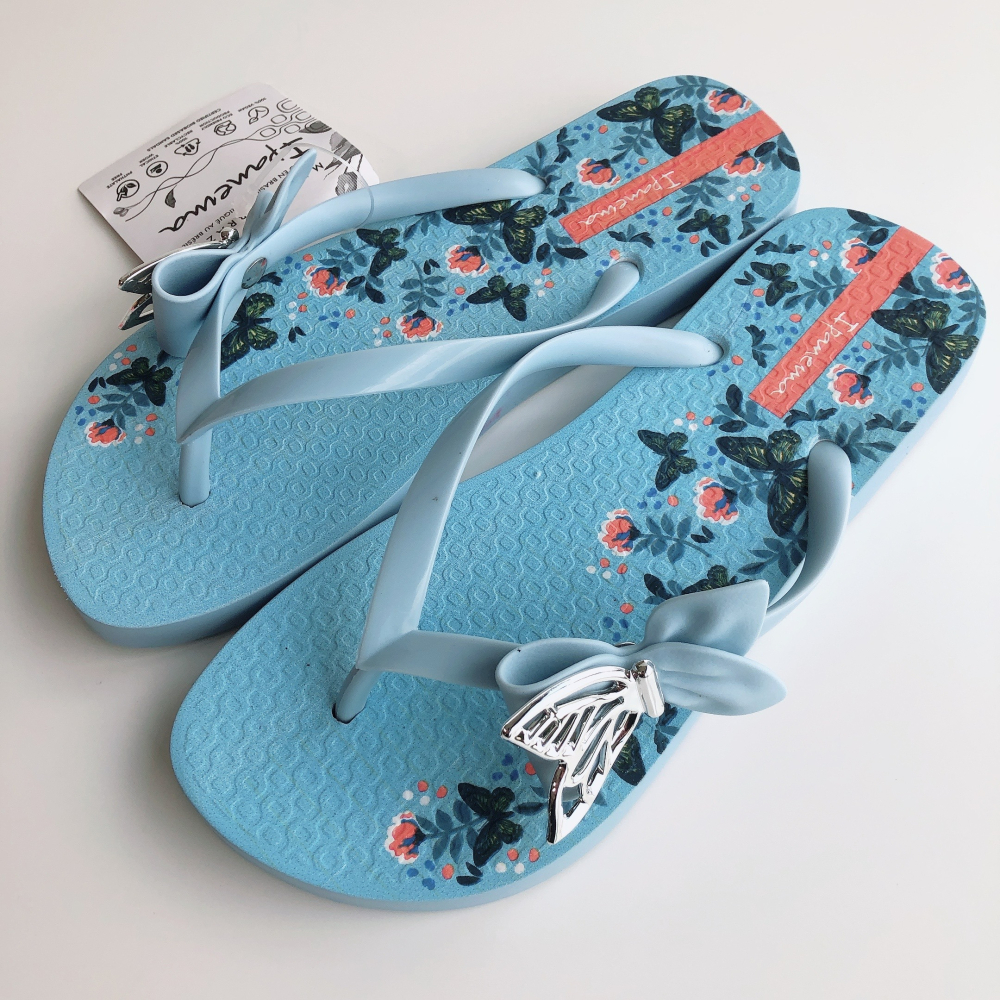 👍*Ipanema*巴西拖鞋(洛麗塔花園 彩蝶 LOLITA POP 人字夾腳拖鞋)-細節圖5