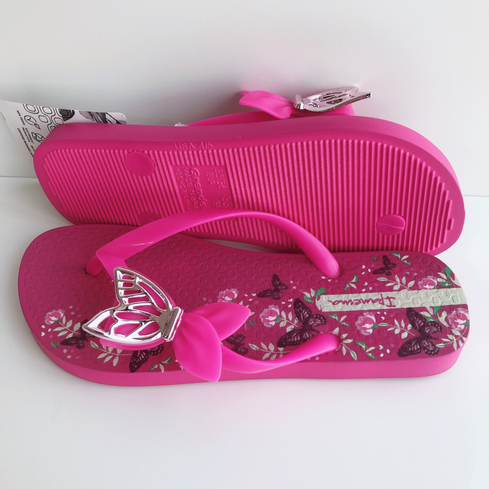 👍*Ipanema*巴西拖鞋(洛麗塔花園 彩蝶 LOLITA POP 人字夾腳拖鞋)-細節圖6