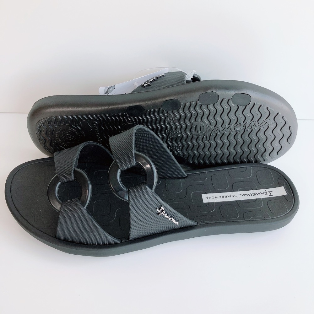 👍*Ipanema*巴西拖鞋(艾拉 獨領風騷 雙環造型 ELLA AD 一字平底拖鞋)-細節圖7