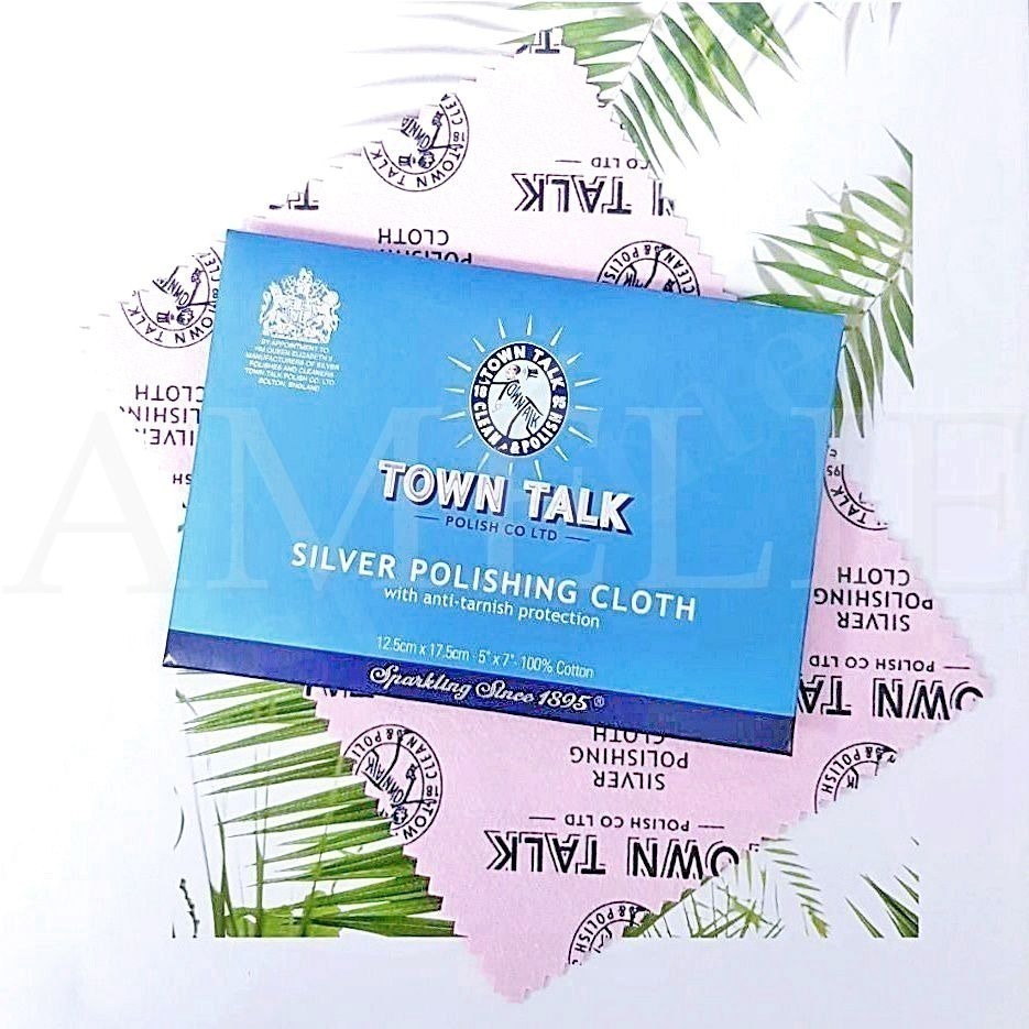 ├拭銀布┤ 英國 Town Talk 銀飾專用 銀鍊 純銀戒指-細節圖2