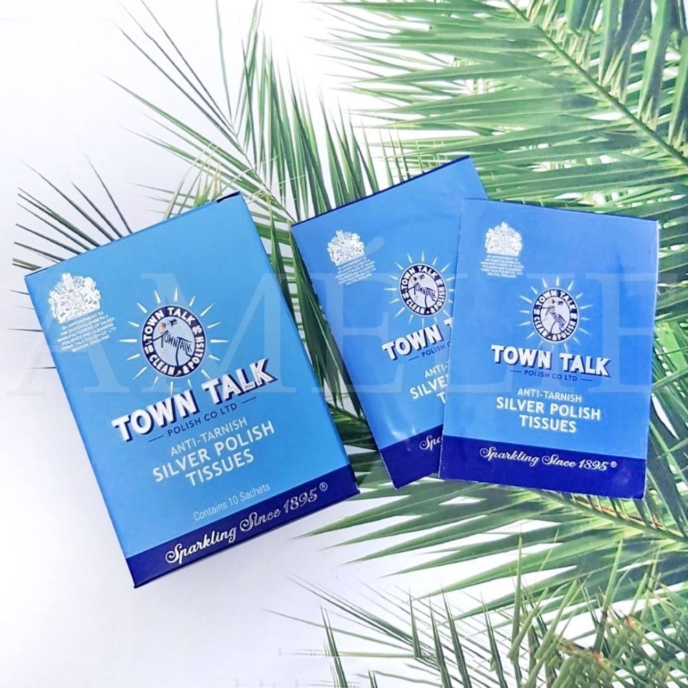 ├銀飾紙巾隨手包 ▪ 盒裝┤ 英國 Town Talk 銀飾專用 銀鍊 純銀戒指-細節圖2