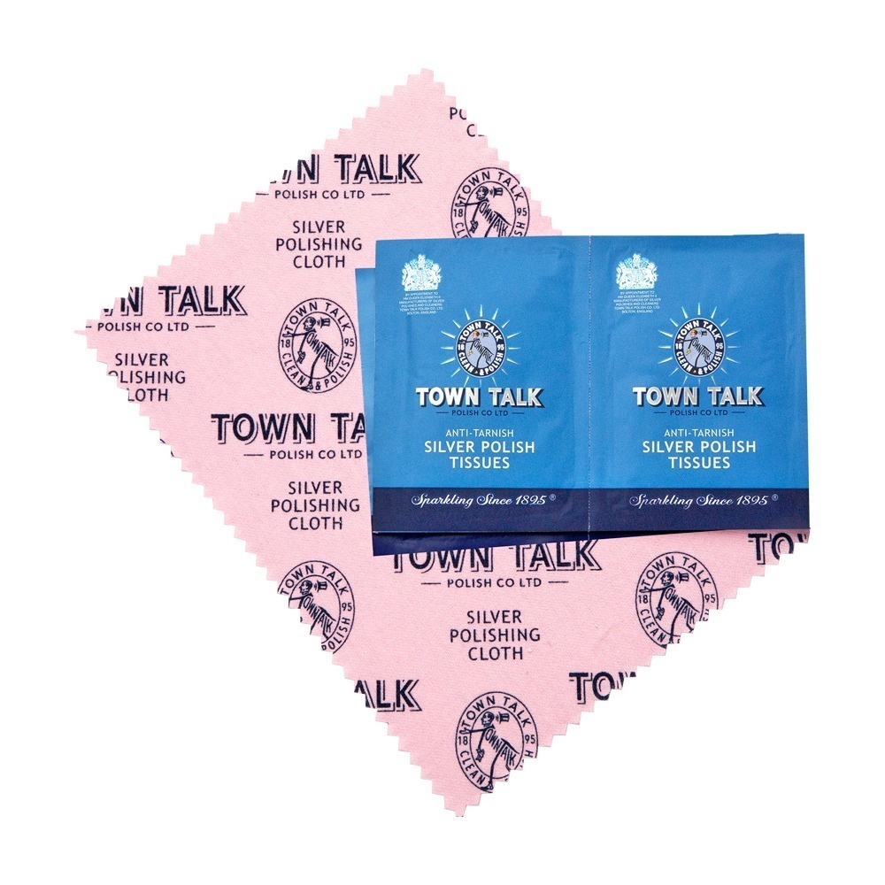 ├銀飾專用保養KIT組┤ 英國 Town Talk 銀飾專用 飾品 戒指 項鍊 清潔 保養-細節圖2