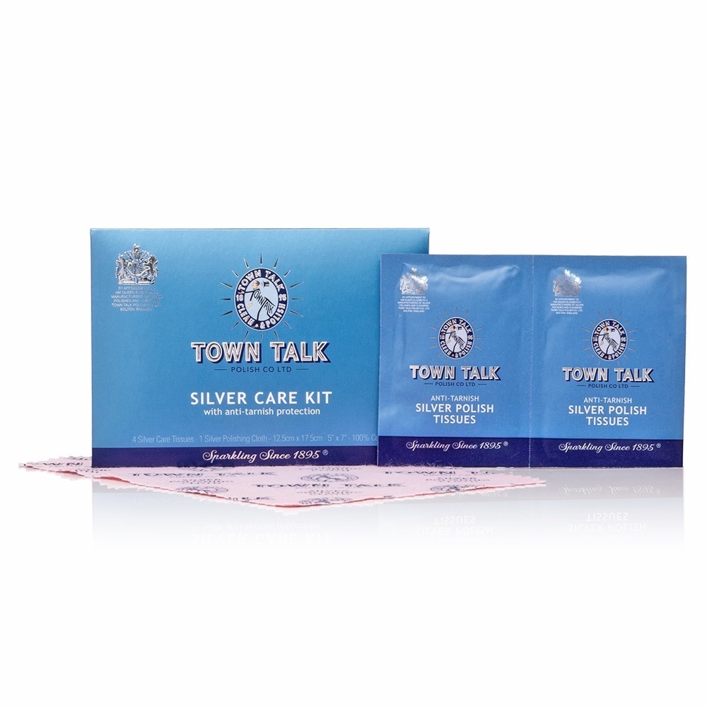 ├銀飾專用保養KIT組┤ 英國 Town Talk 銀飾專用 飾品 戒指 項鍊 清潔 保養-細節圖3