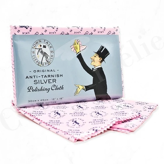 ├拭銀布 ▪ 特大款┤ 英國 Town Talk 銀飾專用 銀鍊 純銀 戒指-細節圖3