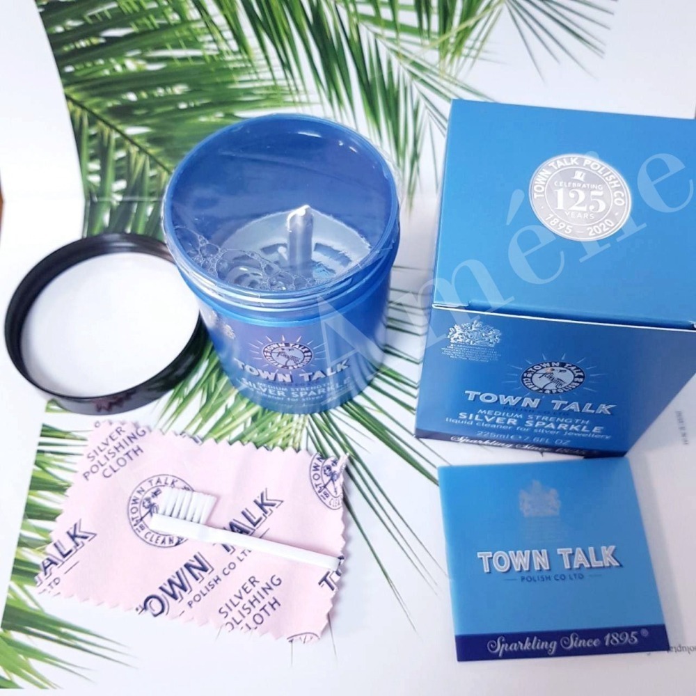 ├銀飾潔亮液(洗銀水) ▪ 大款┤ 英國 Town Talk 洗銀水 銀飾專用 飾品 戒指 項鍊 手鍊-細節圖4