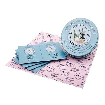 ├銀飾保養鐵盒組┤ 英國 Town Talk 銀飾專用 項鍊 戒指 首飾-細節圖2