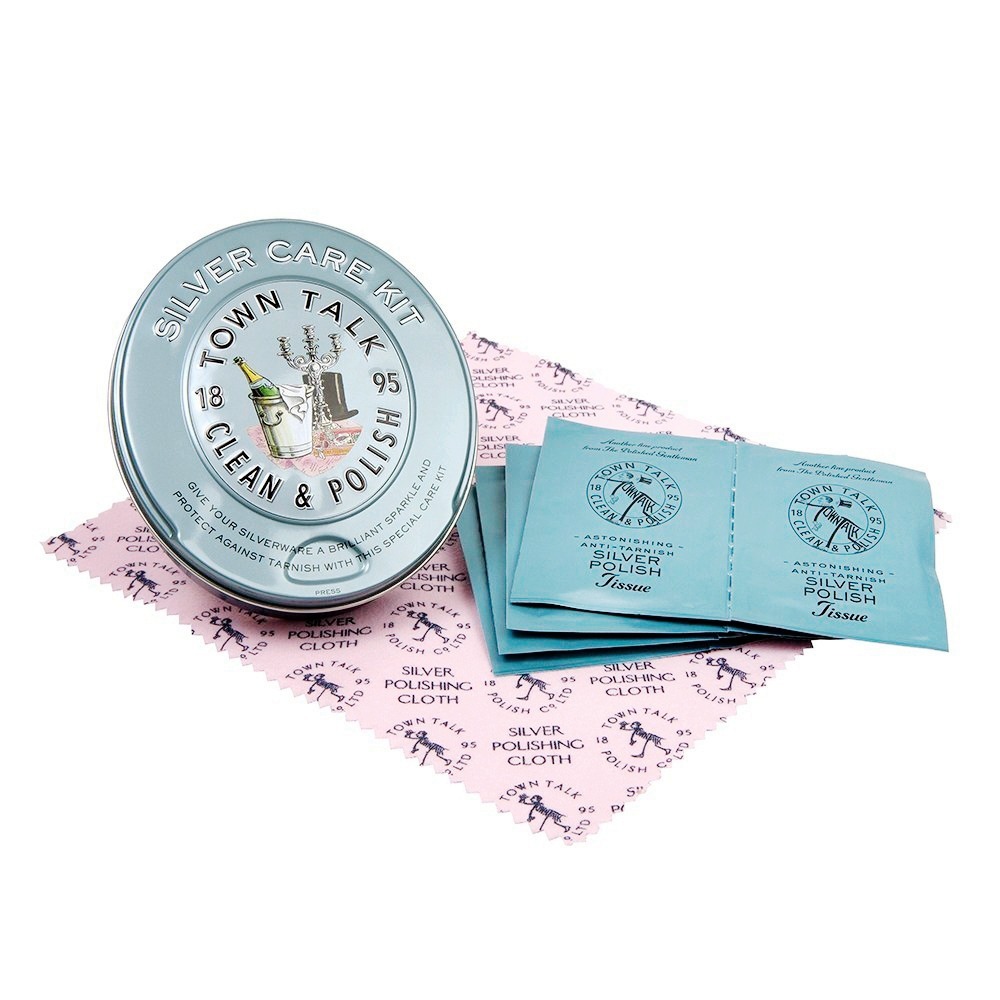 ├銀飾保養鐵盒組┤ 英國 Town Talk 銀飾專用 項鍊 戒指 首飾-細節圖3