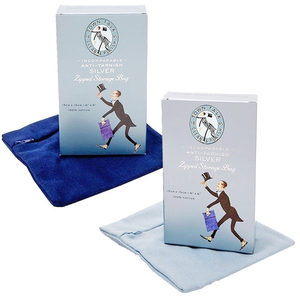 ├防氧化飾品保存收納袋 ▪ 小款┤ 英國 Town Talk 飾品收納專用 收納 飾品 防潮 飾品保養-細節圖2