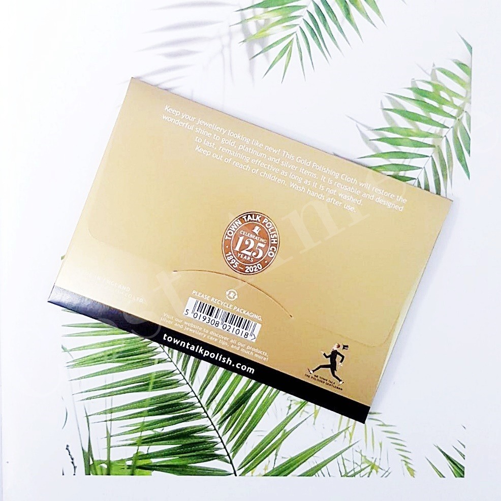 ├拭金布┤ 英國 Town Talk 金飾專用 珠寶 K金 黃金 金器 保養-細節圖3