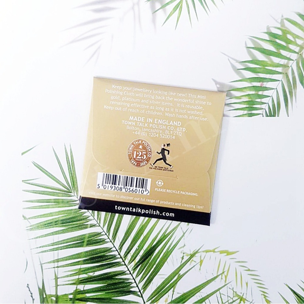 ├拭金布┤ 英國 Town Talk 金飾專用 珠寶 K金 黃金 金器 保養-細節圖5