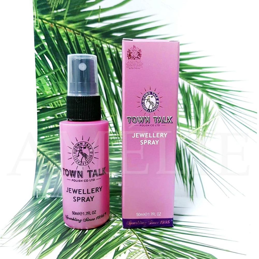 ├珠寶潔亮噴劑┤ 英國 Town Talk 鑽石珠寶專用 項鍊 飾品 珠寶 戒指 保養 清潔-細節圖2