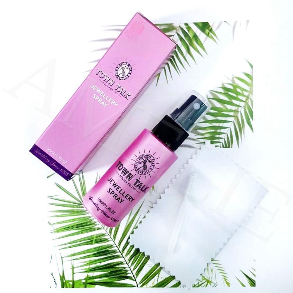 ├珠寶潔亮噴劑┤ 英國 Town Talk 鑽石珠寶專用 項鍊 飾品 珠寶 戒指 保養 清潔-細節圖3