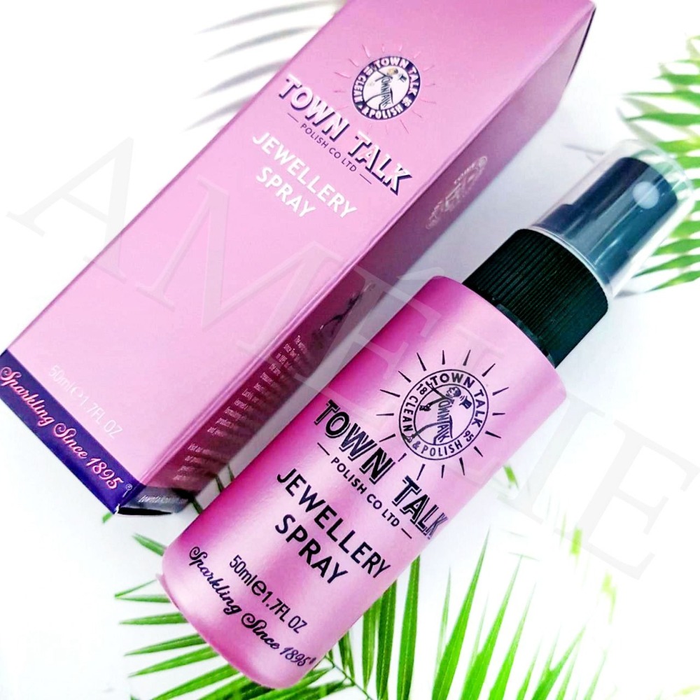 ├珠寶潔亮噴劑┤ 英國 Town Talk 鑽石珠寶專用 項鍊 飾品 珠寶 戒指 保養 清潔-細節圖5