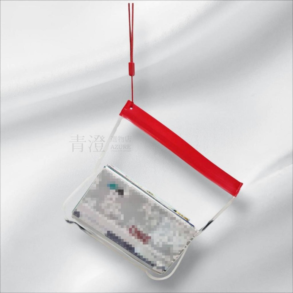 EVA├掛繩夾鏈收納袋┤ 收納袋 旅行 外出袋 物品收納 透明密封袋 各式收納 存摺袋 雜物收納-細節圖8