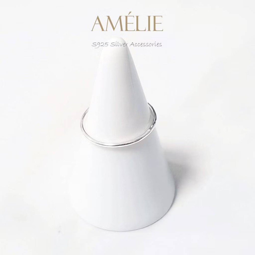 925銀├極簡百搭線戒┤ 戒指 銀戒指 尾戒 食指戒 中性戒 S925 純銀 線戒-規格圖9