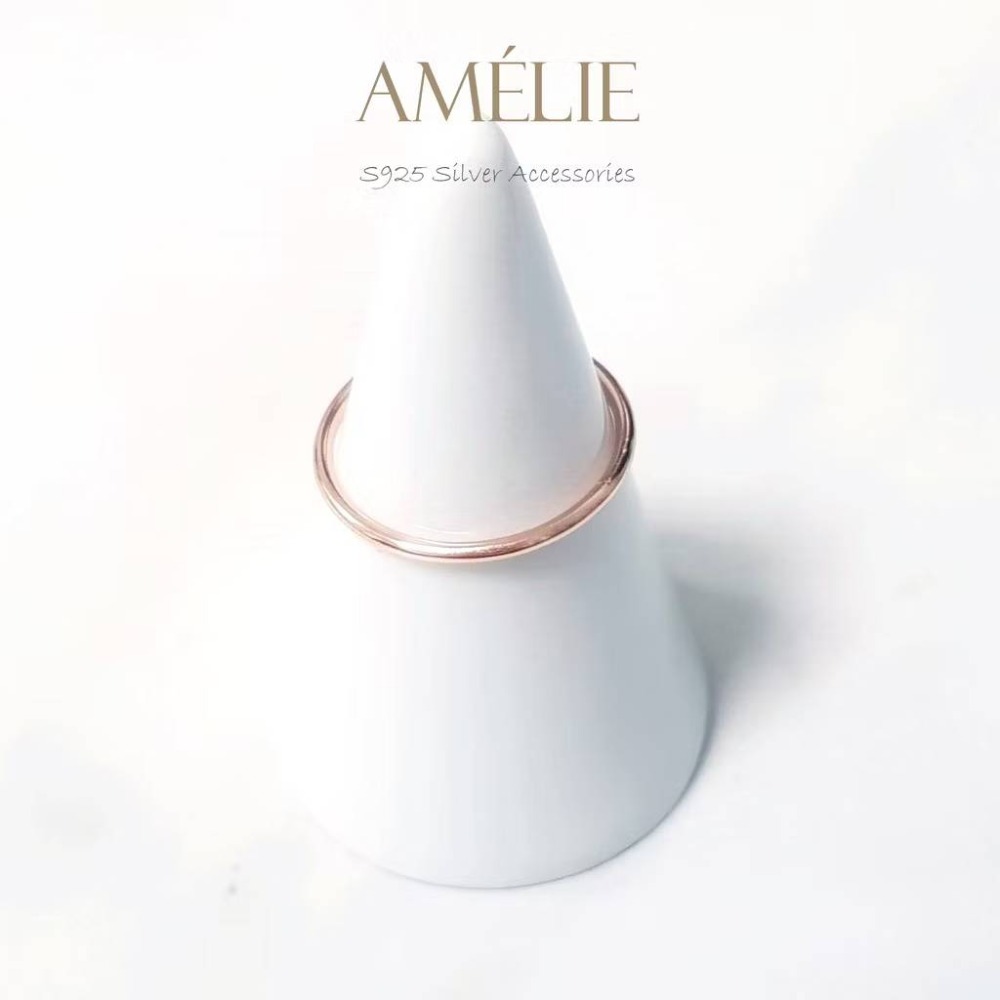 925銀├極簡百搭線戒┤ 戒指 銀戒指 尾戒 食指戒 中性戒 S925 純銀 線戒-規格圖9