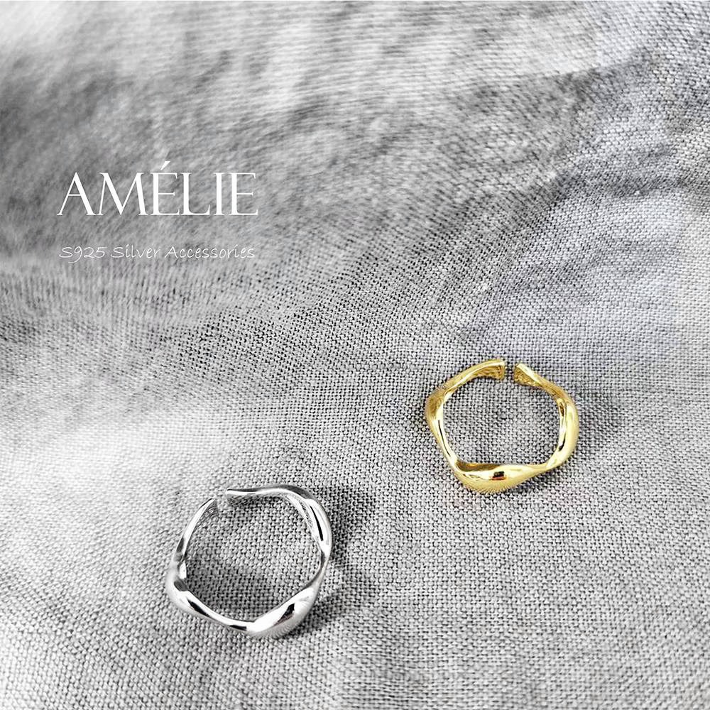 925銀├水波浪戒┤ 百搭 純銀 戒指 銀戒指 尾戒 食指戒 中指戒 S925-細節圖3