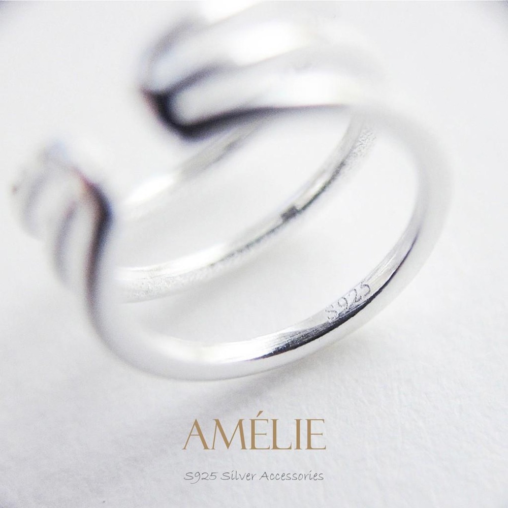 925銀├簡約層次耳夾┤ 簡約線條 耳夾 耳環 耳飾 耳骨耳環 銀飾耳環 銀飾 夾式耳環-細節圖4