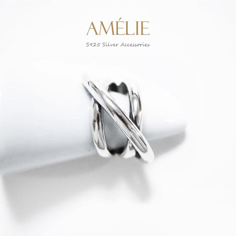 925銀 ├復古個性戒┤ 純銀戒指 寬版銀戒 個性戒 開口戒 中指戒 食指戒 S925 線條感-細節圖2