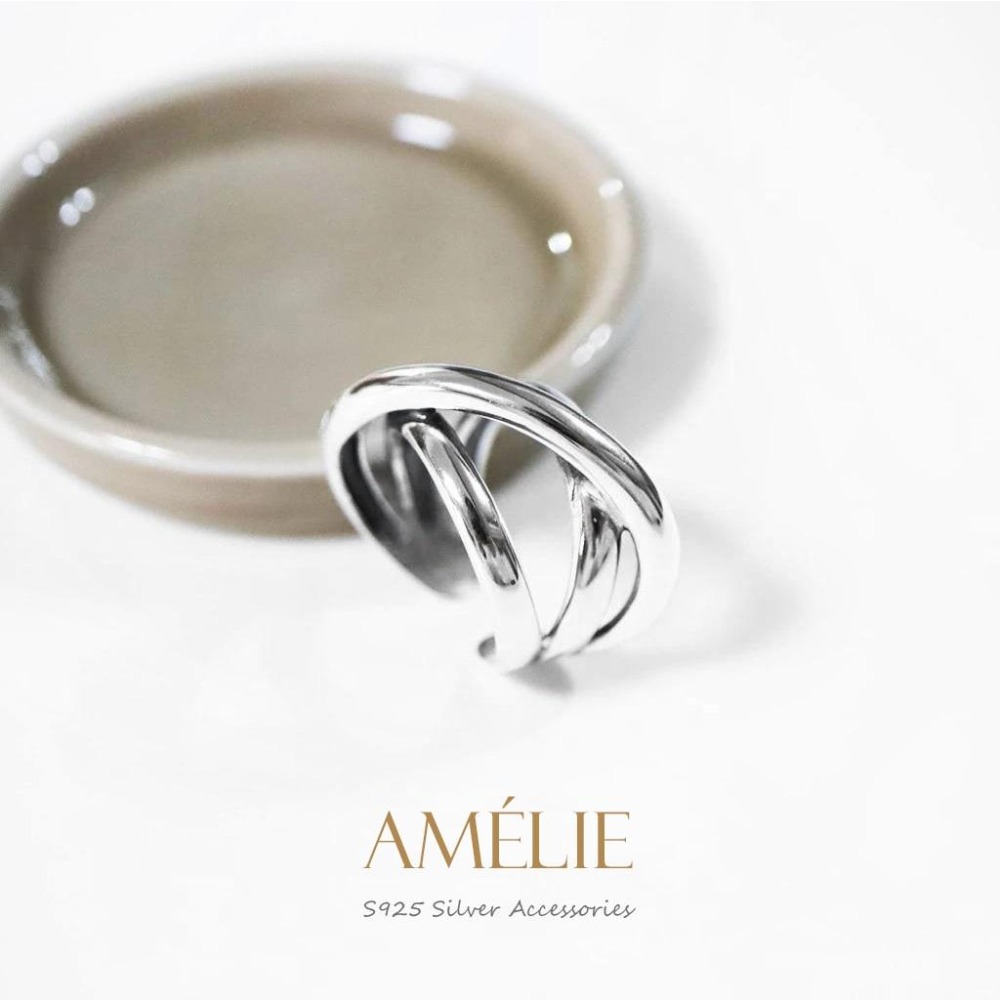 925銀 ├復古個性戒┤ 純銀戒指 寬版銀戒 個性戒 開口戒 中指戒 食指戒 S925 線條感-細節圖7