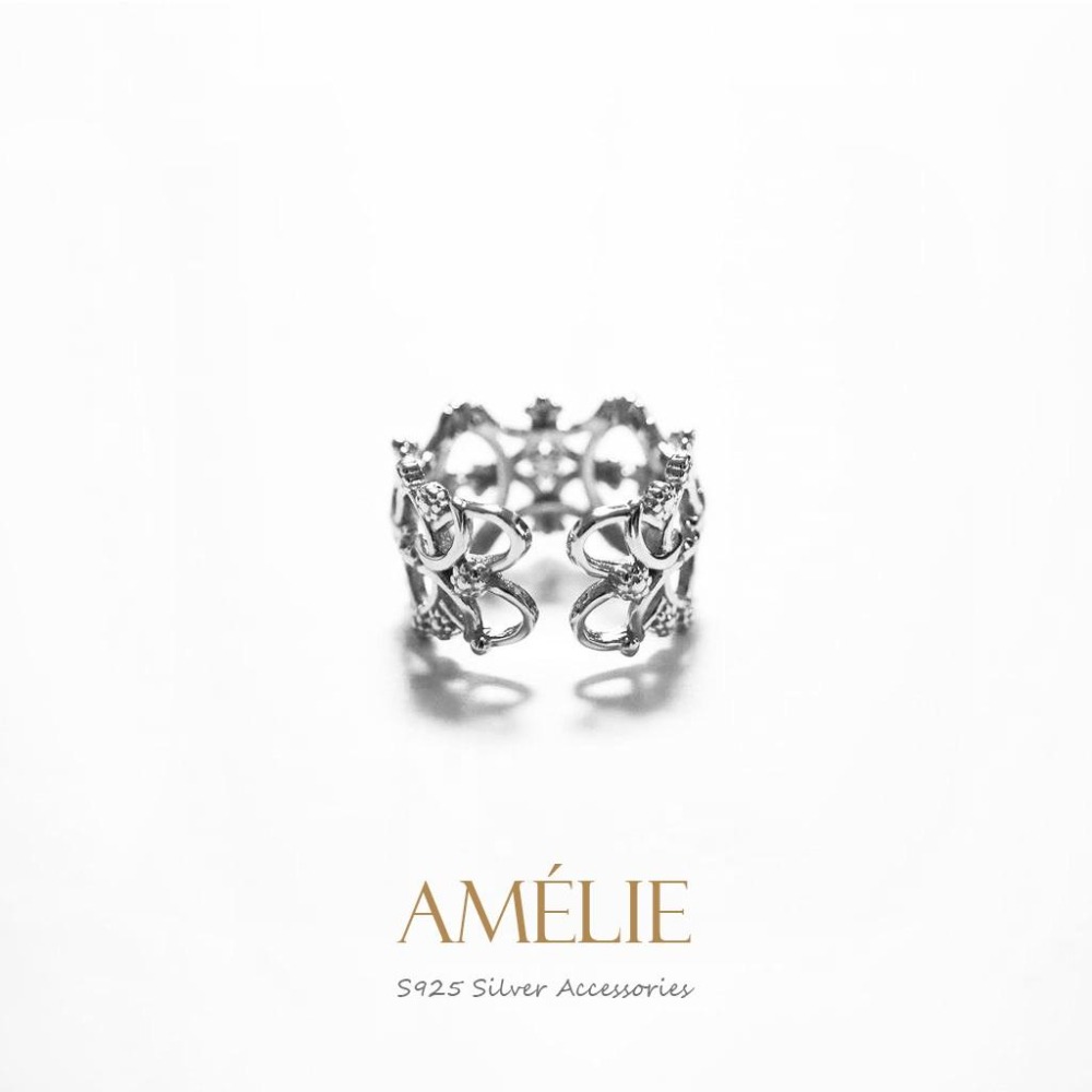 925銀 ├十字架個性銀戒┤ 寬版戒指 純銀戒指 開口戒 中指戒 食指戒 十字架-細節圖5