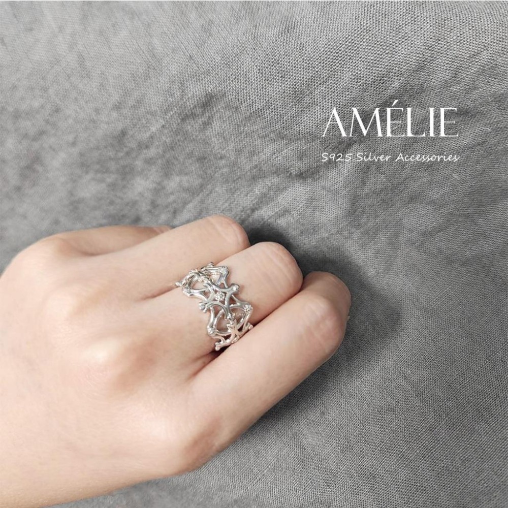 925銀 ├十字架個性銀戒┤ 寬版戒指 純銀戒指 開口戒 中指戒 食指戒 十字架-細節圖7