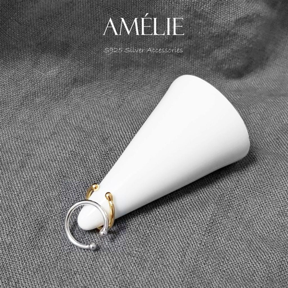 925銀├簡約耳夾┤ S925 耳飾 金色 簡約線條 百搭 耳環 耳骨耳環 銀飾耳環 銀飾 夾式耳環-細節圖4