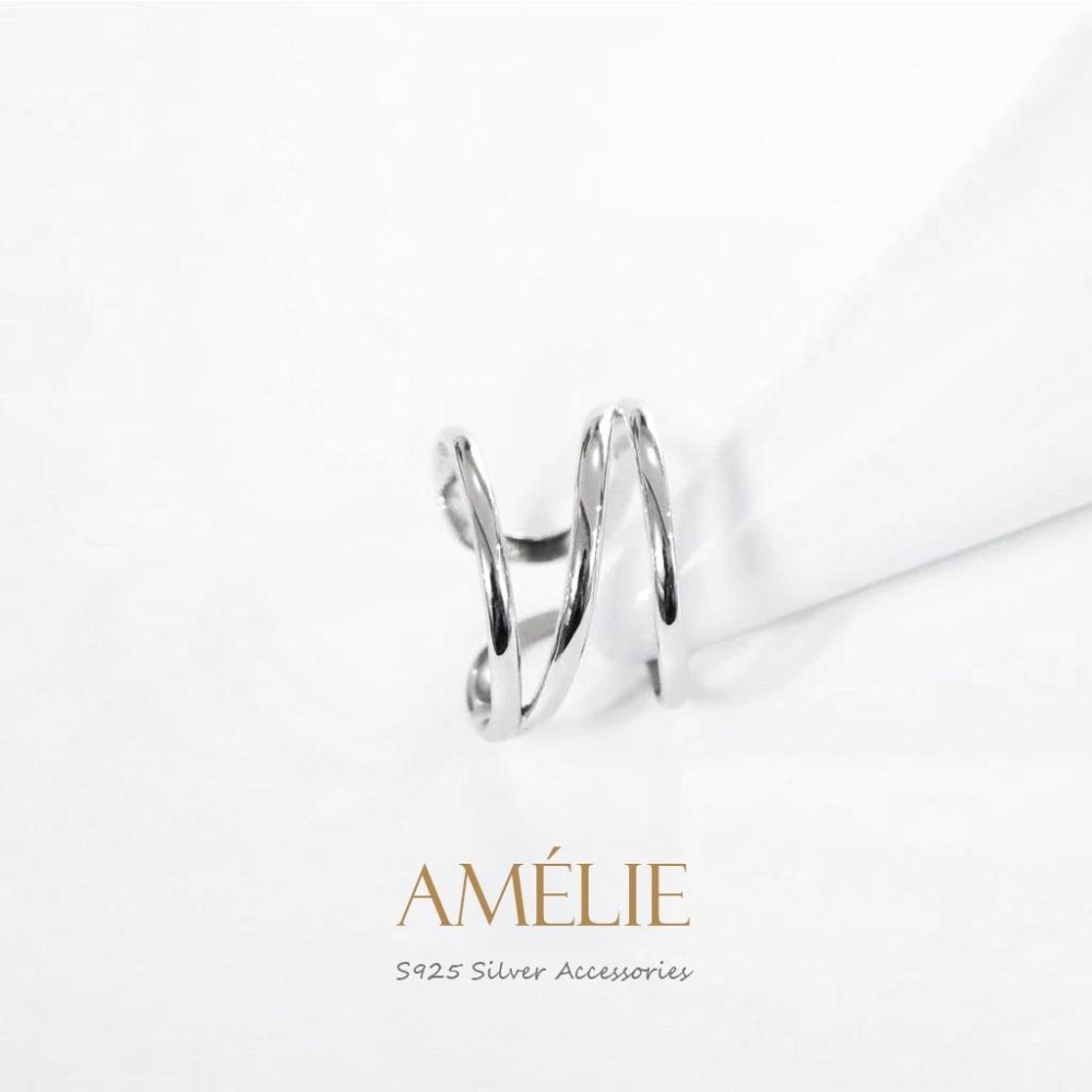 925銀 ├線條開口戒┤ 寬版戒 銀戒 食指戒 中指戒 開口戒 百搭-細節圖4