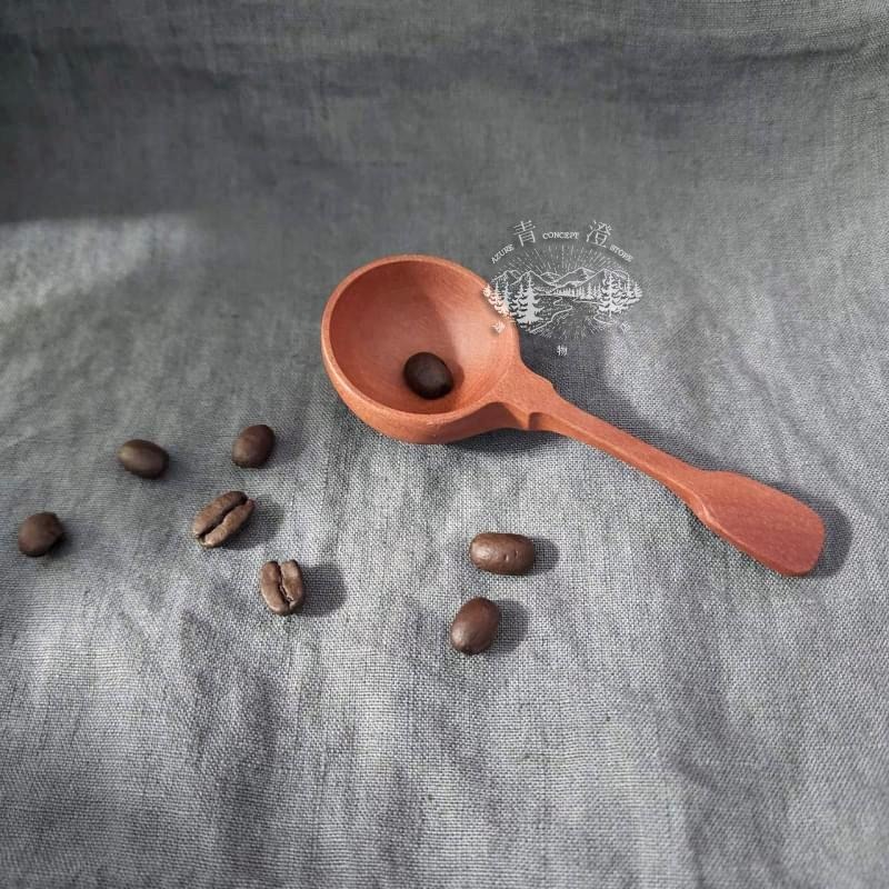 現貨 Cutlery 日本品牌 木質復古咖啡勺 咖啡匙 木匙 餐具 量匙 咖啡勺 茶勺 量勺-細節圖7