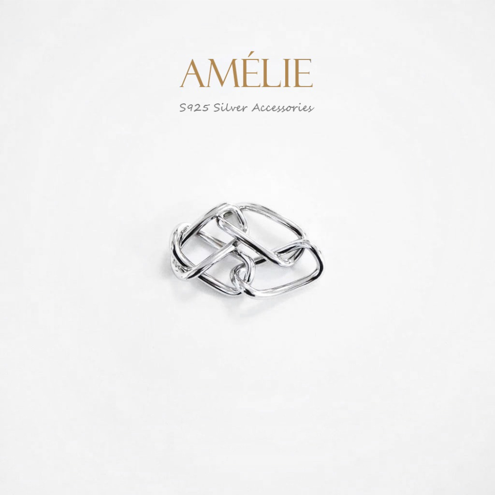 925銀 ├個性鍊戒┤ 圈戒 鏈戒 食指戒 中指戒-細節圖2