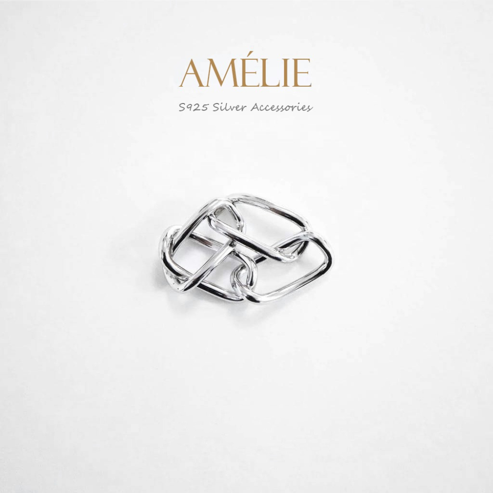 925銀 ├個性鍊戒┤ 圈戒 鏈戒 食指戒 中指戒-細節圖3