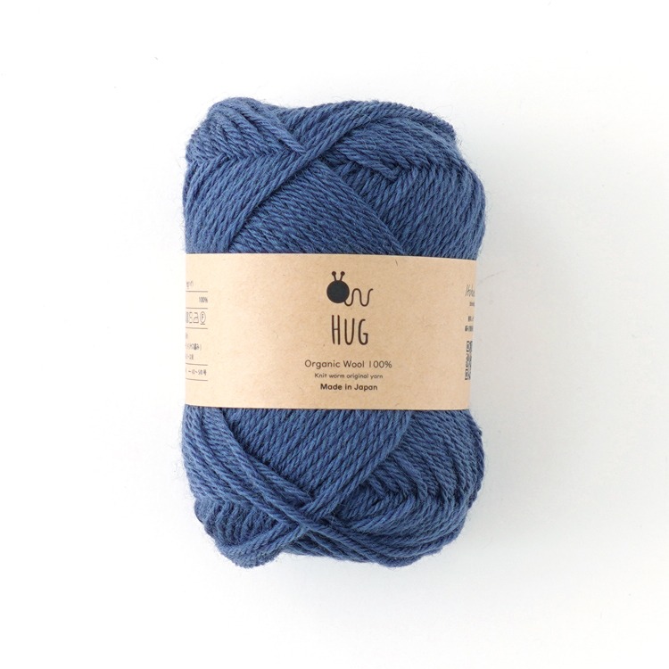 Knitworm Hug 毛線 Hara Wool 100%有機羊毛 合太 日本製 編織 鉤針 棒針-規格圖5