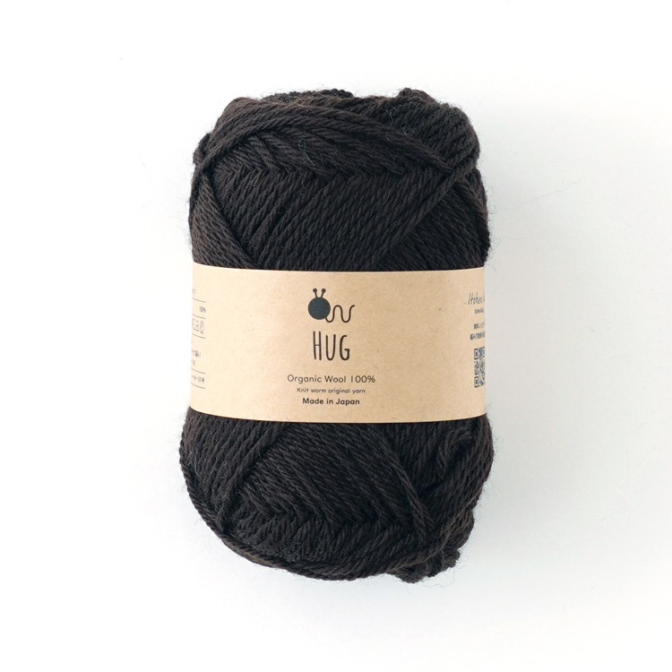 Knitworm Hug 毛線 Hara Wool 100%有機羊毛 合太 日本製 編織 鉤針 棒針-規格圖5