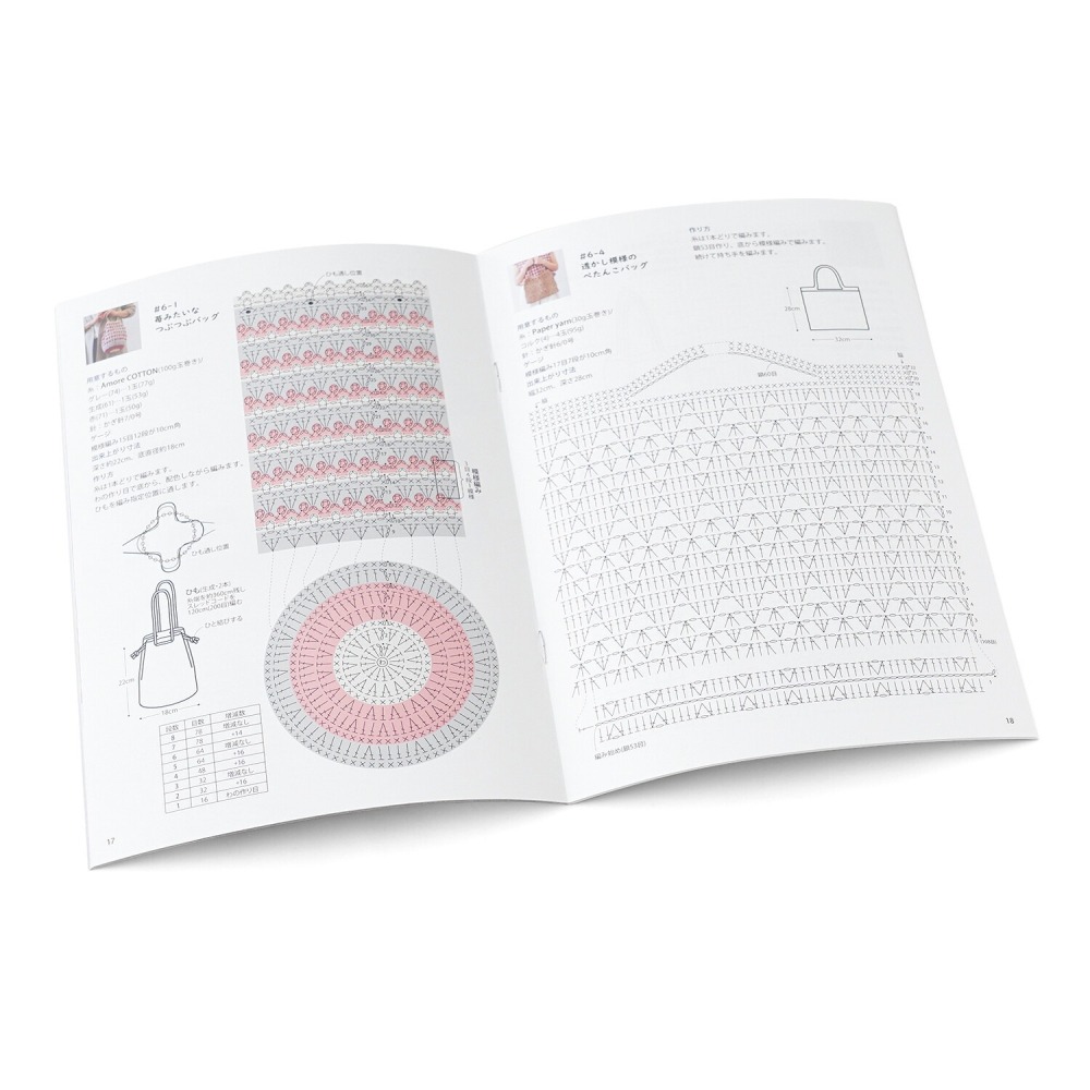 日本 Knit Worm 編織書 HARA WOOL Itohenlab. 編織 日文編織書 #6 春夏-細節圖3