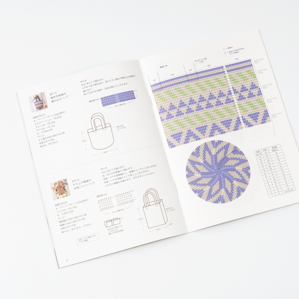 日本 Knit Worm 編織書 HARA WOOL Itohenlab. 編織 日文編織書 #9 春夏-細節圖2