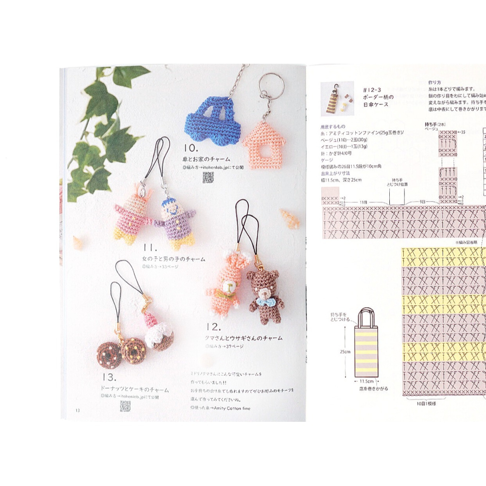 日本 Knit Worm 編織書 HARA WOOL Itohenlab. 編織 日文編織書 #12 春夏-細節圖7