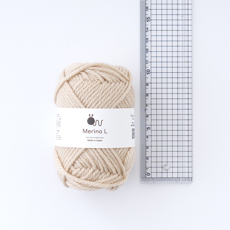 Knitworm Merino L 毛線 100% 美麗諾羊毛 並太 HARA WOOL 編織 鉤針 棒針 日本製-細節圖4