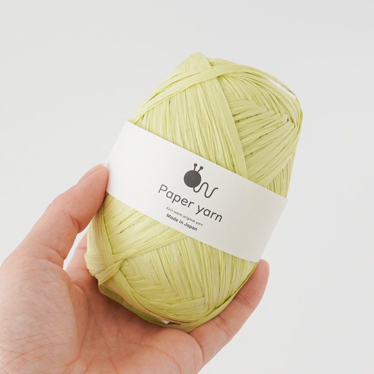 Knitworm Paper Yarn 紙線 極太 HARA WOOL 編織 鉤針 日本製 編織蟲-細節圖4