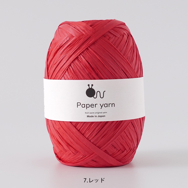 Knitworm Paper Yarn 紙線 極太 HARA WOOL 編織 鉤針 日本製 編織蟲-規格圖9