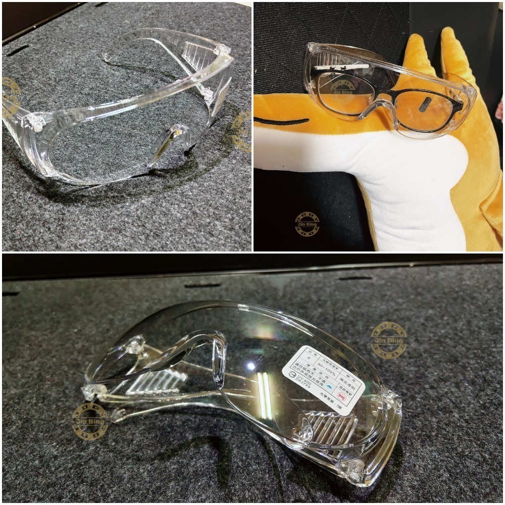護目鏡 電銲眼鏡 防飛沫 [1盒/12只]-細節圖3