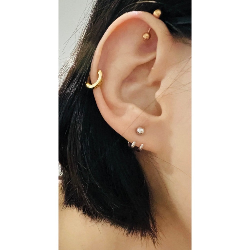 【全新-配件】-個性氣質簡約三種戴法耳環-細節圖5