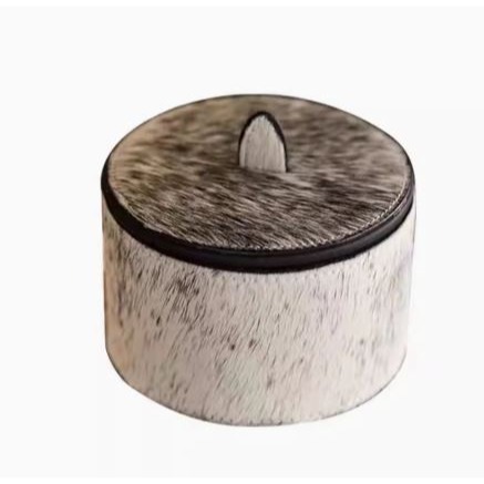 高級天然灰色系馬毛/儲物盒/托盤-規格圖4