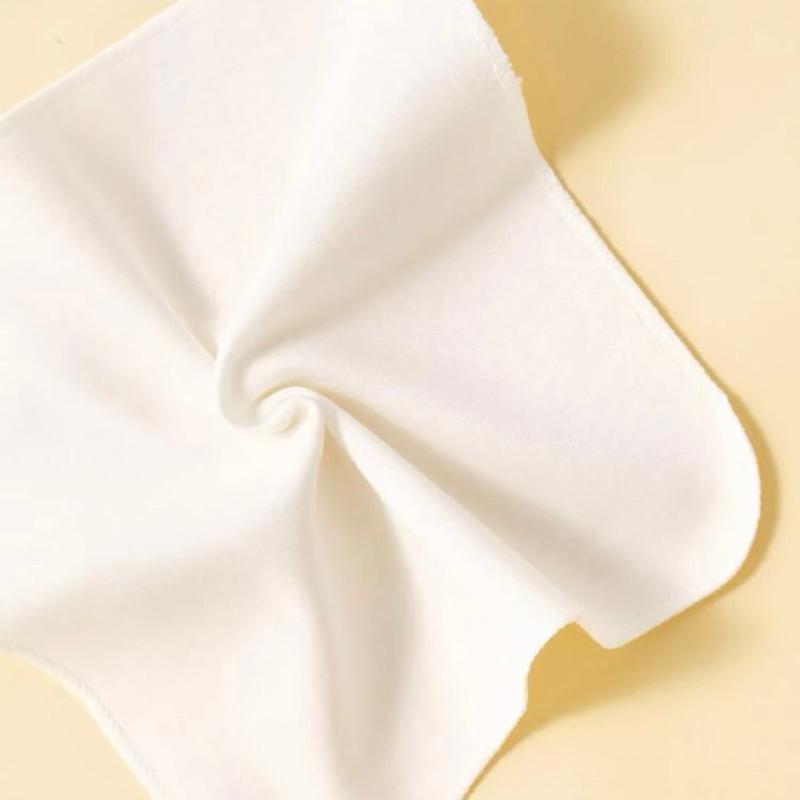 100%純棉嬰兒手帕 口水巾/ 8入組（隨機）洗臉巾  紗布手帕 手帕巾 餵奶巾-細節圖5