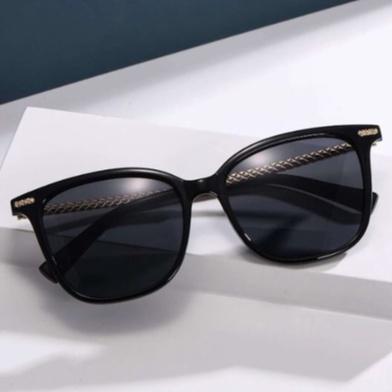 玳瑁色豹紋色框架太陽眼鏡 時尚百搭墨鏡-細節圖5